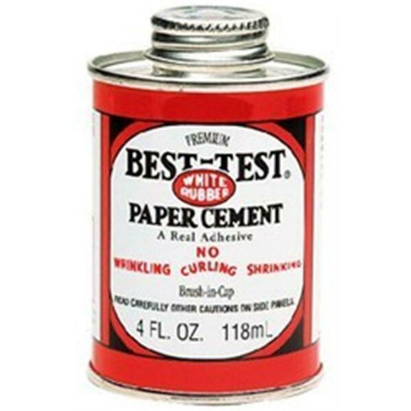 Best-Test Premium Paper Cement - 4 Oz. 138